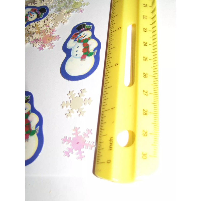 Creative Expressions Mr. Snowman Confetti #026198, Winter confetti, 1/2 oz/pk,