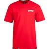 Bones Bearings Swiss Text Red T-Shirt, Large