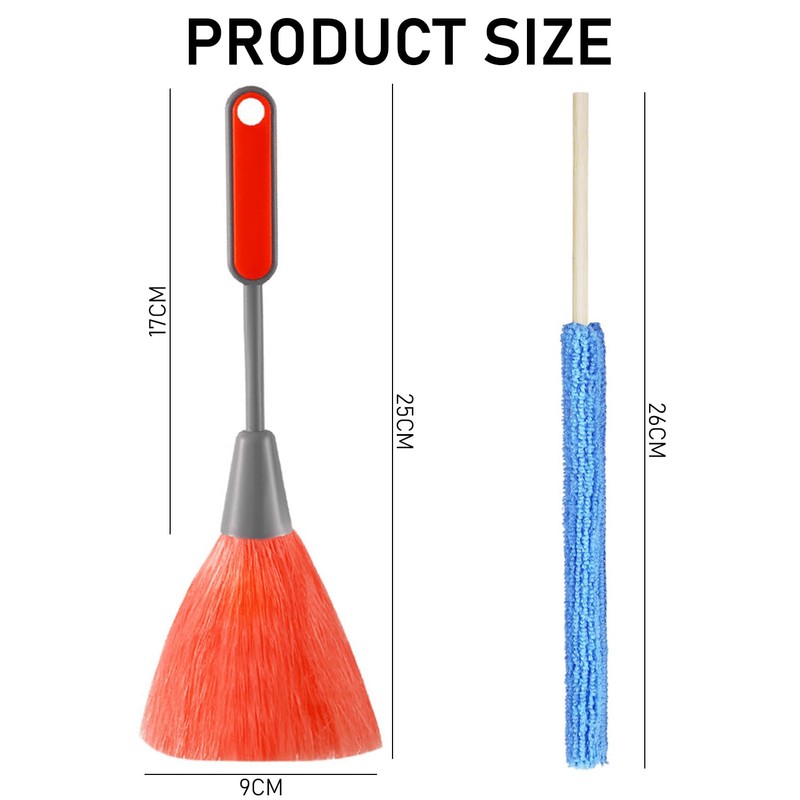 3 Hair Duster, 3 Cleaning Towels, Computer Dust Collector, Kitchen