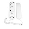 Wall Mountable Telephone Multifunctional Clear Sound Corded Landline Phone for