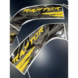 jcd graphics 2022 YAMAHA RAPTOR 700R SE full graphics kit  THICK AND HIGH  GLOSS