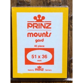 PRINZ STAMP MOUNTS 51/36 - DUCKS, EXPRESS MAIL