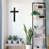11 Inch Wall Mounted Jesus Cross Rustic Wooden Crucifix for