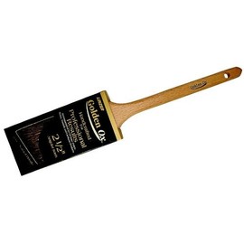 Linzer 0250 En Ox 2453 Sash Paint Brush, 2-1/2 in Width, Angular Chiseled Very Fine China Bristle, 2.5"