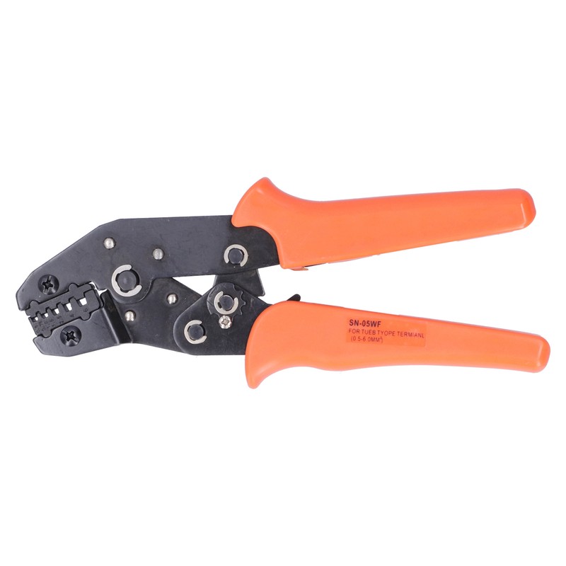 Crimping Tool Ratchet Pliers Terminal Wire Crimper Hand Operated Supplies