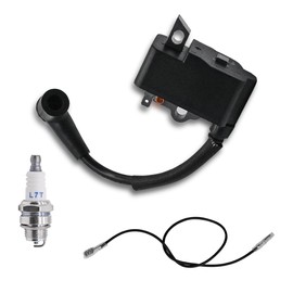 Ignition Coil 4144 400 1316 Fit for Stihl FS40 40C FS50 FS56RC FS56 56C FS56R FS70R KM56 56R HT56C Replace 4144 400 1303, 4144 400 1302