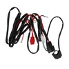 Motorcycle LED Work Light Switch Wiring Harness 12V 40A for