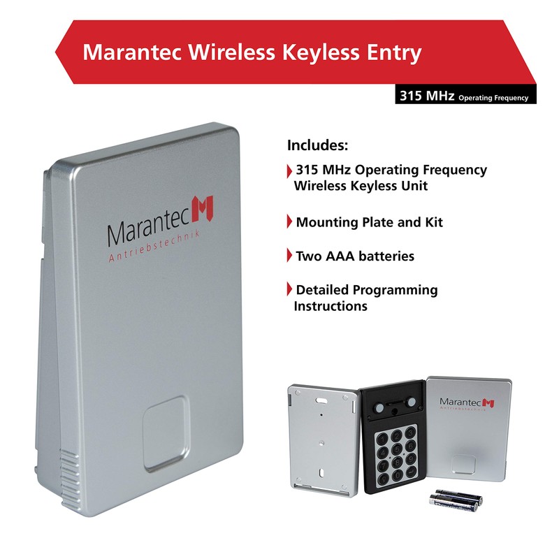 Marantec Wireless Keyless Entry System for Garage