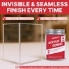 Acrylic Bonding Cement with Applicator Bottle 4 oz, Clear Adhesive