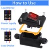 Shengbowi Waterproof Box Inline Cord Switch IP65 DPST Rocker Switch