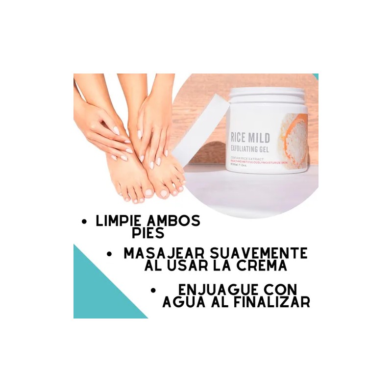 2pzs Exfoliante Para Pies Suaviza Resequedad Elimina Callo F