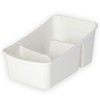 KADAX Herb Spice Container, Box with Two Sections, Plastic Storage
