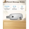 Eye Massager, WERTY Eye Massager with Heat & Bluetooth Music,