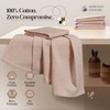 HEIRLOOM COMFORT Brown Honeycomb Kitchen Towels 3 Pack, 16x26 Inch,