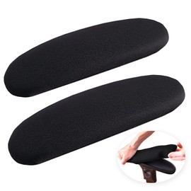 1 Pair Chair Cover, Office Chair Cover, Chair Cover, Armrest Cushion, Prevents Arm Pain, Seat Chair, Removable, Protection, Elastic, Armchair Protector, Elbow Protection, Easy to Wash (M Chair Armrest Cover, Height: 10.2 - 11.0 inches (26 - 28 cm), Width: 3.5 - 4.7 inches (9 - 12 cm)