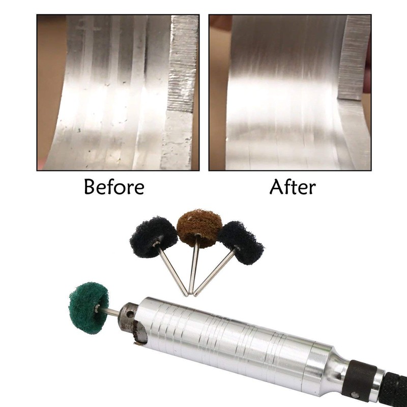 Chiloskit Sanding Discs Polishing Wheel Set Rotary Tool Accessory Polishing