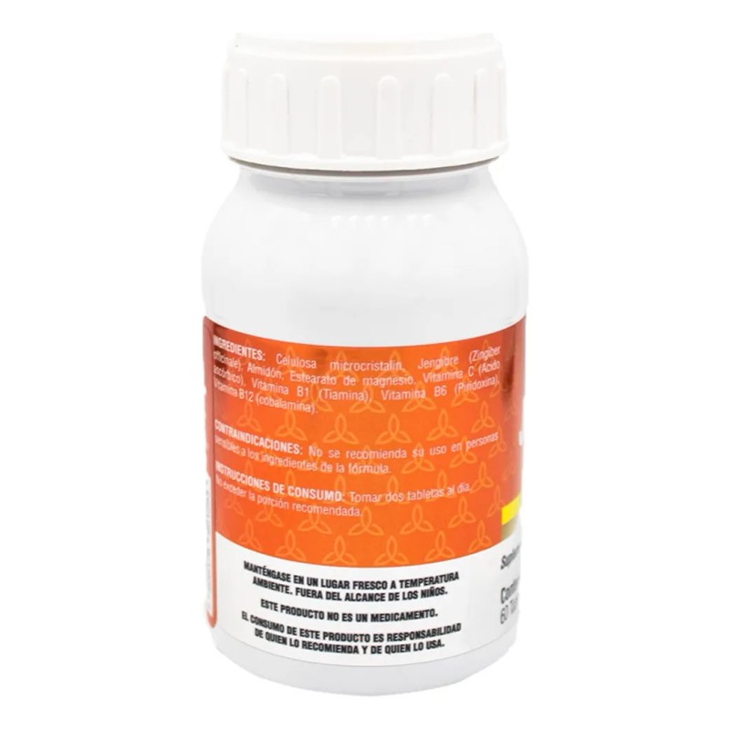 Kit Suplementos Jengibre Reforzado Tecnu Sistema Inmune Sabor