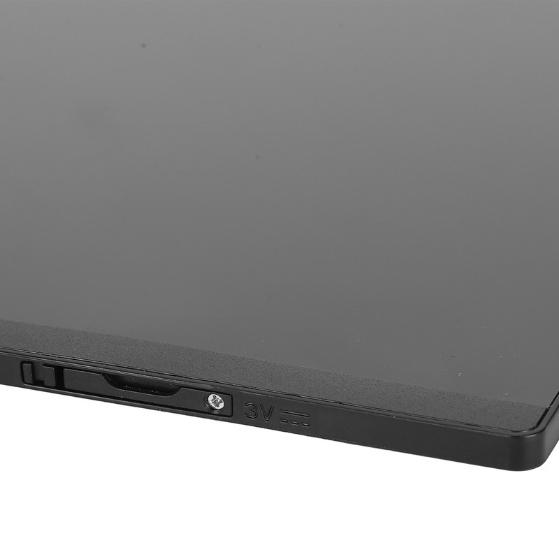 LCD Writing Board 11.5 Inch DoubleSided Doodle Board FullScreen Black