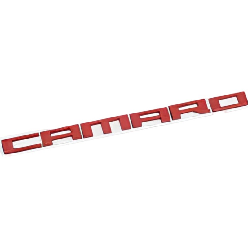 Camaro ZL1 Badge Emblem 2-PC Red - Set of 2