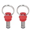 2Pcs Keg Pressure Relief Valve Ball Lock Lid Cornelius Style