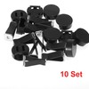 X AUTOHAUX Air Vent Clip Car Square Head Plastic Slot