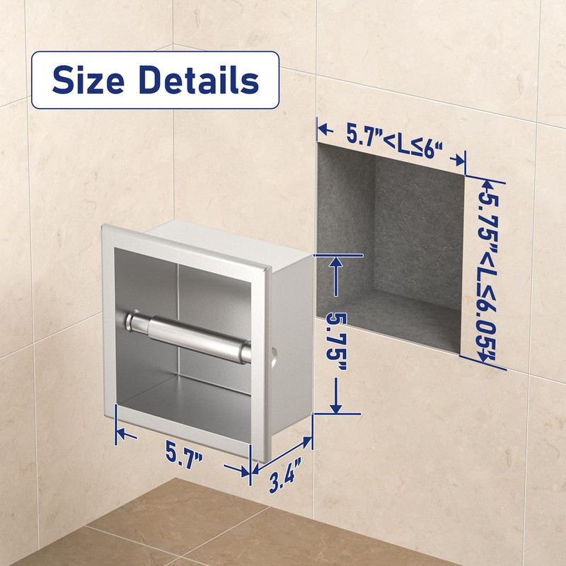 Toilet Paper Holder for Bathroom Renovation