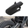 Motorcycle Rear Mudguard Carbon Fiber Pattern Wheel Tire Splash Proof