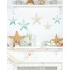 Putuo Decor Coastal Nautical Starfish Wall Art Set of 5
