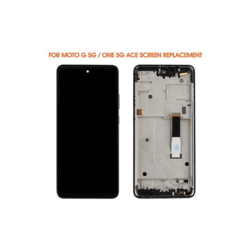 visualización para Motorola Moto One 5G Ace de repuesto para