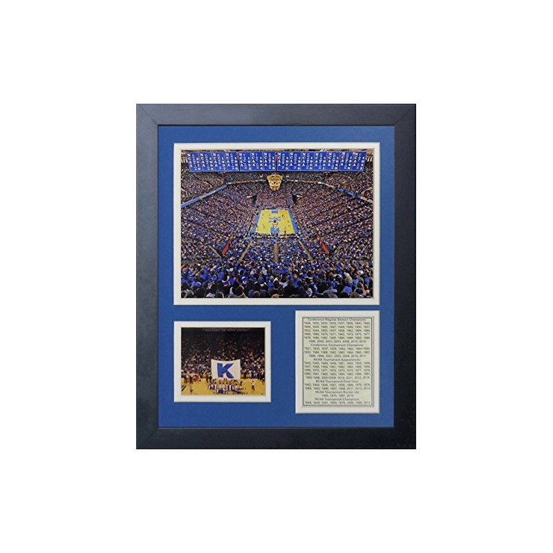 Legends Never Die Kentucky Wildcats Rupp Arena Collage Photo Frame,