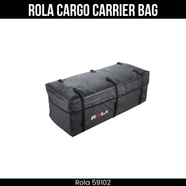Rola 48 x 19 x 22 Inch Black Waterproof Roof Cargo Bag for SUV or Rack 59102