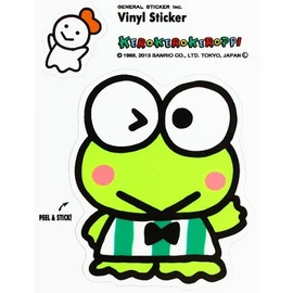 Kerokerokoro Kepi Die Cut Sticker Sanrio Character Goods Mail Order