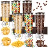 Nitial 2 Pieces Cereal Dispenser Wall Mounted 4.5L Triple Candy