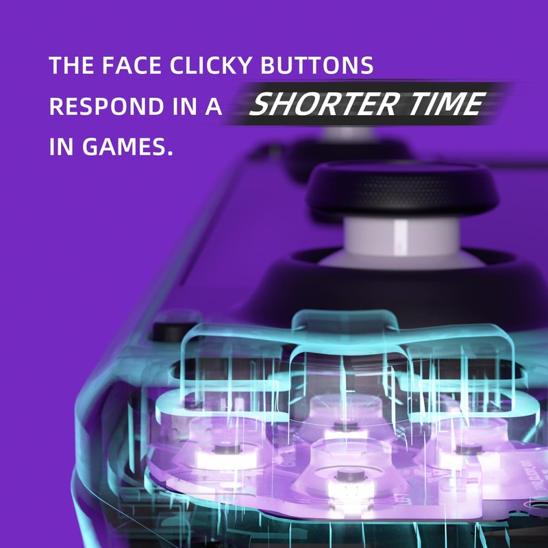 eXtremeRate Face Cookie Kit for Steam Deck Portable Game Consoles,