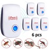 Unbranded 6 pcs Ultrasonic Pest Repeller Control Electronic Repellent Mice