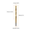sourcing map Brad Point Drill Bit 4.5mm(11/64") Dia Straight Round