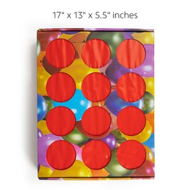 Prize Party Punch Box Game With 2 Paper Board Inserts, 12 Compartment Holes, Award Box For, School Teachers, Parent, Reward Incentive Game, Birthdays Holidays Events (Punch-Box-LB)