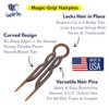 Good Hair Days Magic-Grip Hairpins - 2 1/2" U-Shaped Grip