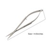 SANDBRSOS Cuticle Scissors Extra Fine Straight Professional Precise Pointed Tip