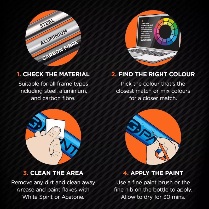 Trek GPaint - Trek Bike Touch-Up Paint - Nautical Navy