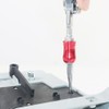 MORETOPGODD Flat End Quick Change Screwdriver Bit Holder for Multitool,