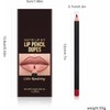 Juego de 12 delineador de labios, delineador labios de Larga