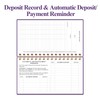 Check Registers for Personal Checkbook - A6 Blank Ledger Transaction