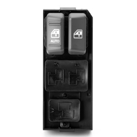 Driver Side Power Window Switch for 1996 1997 1998 1999 2000 2001 2002 2003 2004 2005 Chevy Astro GMC Safari Master Door Lock Switch Control Button Replacement 15151511 19244649 1S3903 DWS129 901026