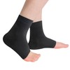 MENG YU QIAN XUN Ankle Compression Sleeves(Pair), Open Toe Socks