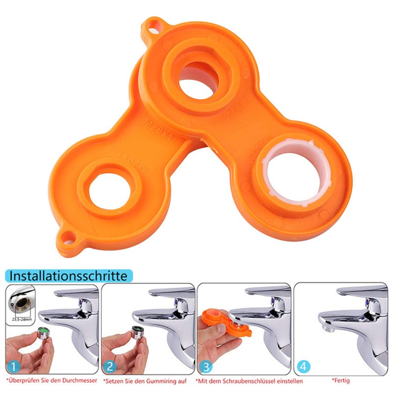 Mixing Nozzle Wrench as Service Key for All Taps and