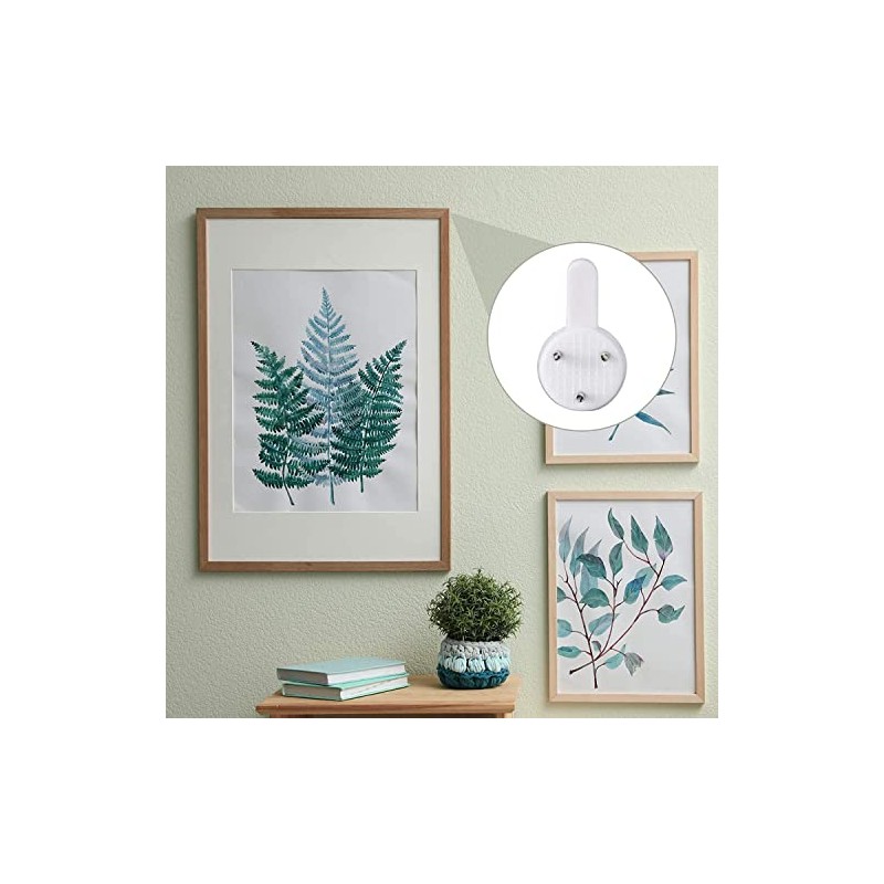 43 Pcs Ganchos de Pared Invisibles para Colgar en la