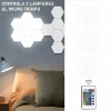 Molin Dollins Luz Led Lampara Hexagonal Touch, Union Entre Ellas