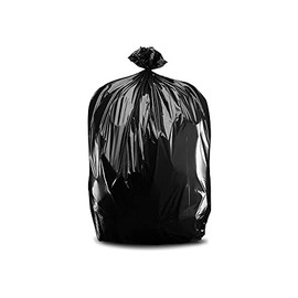 Plasticplace 95-96 Gallon Garbage Can Liners │ 1.2 Mil │ Black Heavy Duty Trash Bags │ Rolls │ 61” x 68” (50 Count)