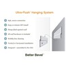 Better Bevel Frameless Oval Mirror, 24" x 36" Bathroom Wall